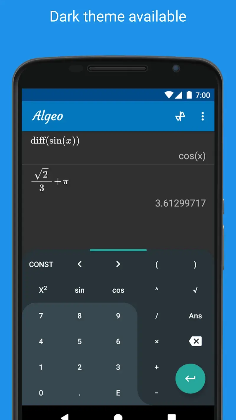 Graphing Calculator - Algeo screenshot 1