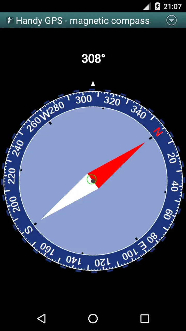 Handy GPS screenshot 1