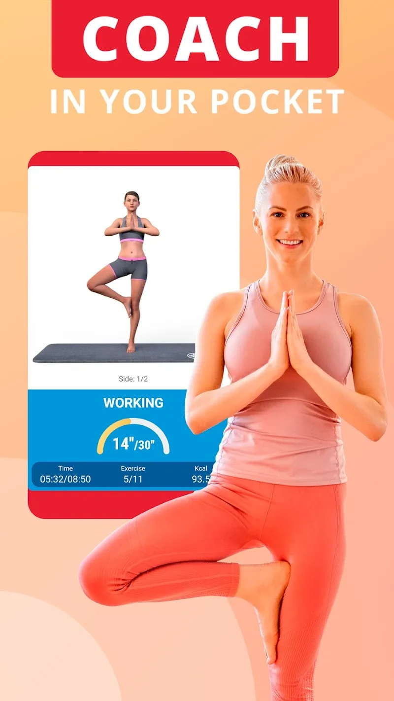 Hatha yoga for beginners screenshot 1