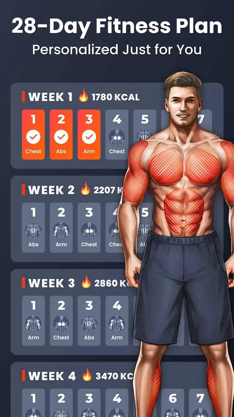 Home Workout - No Equipment screenshot 1