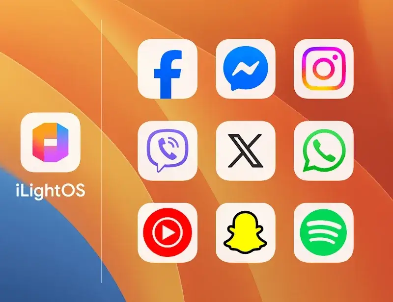 iLightOS 18 - Icon Pack screenshot 1