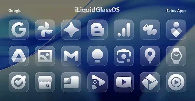 iLiquidGlassOS screenshot 1
