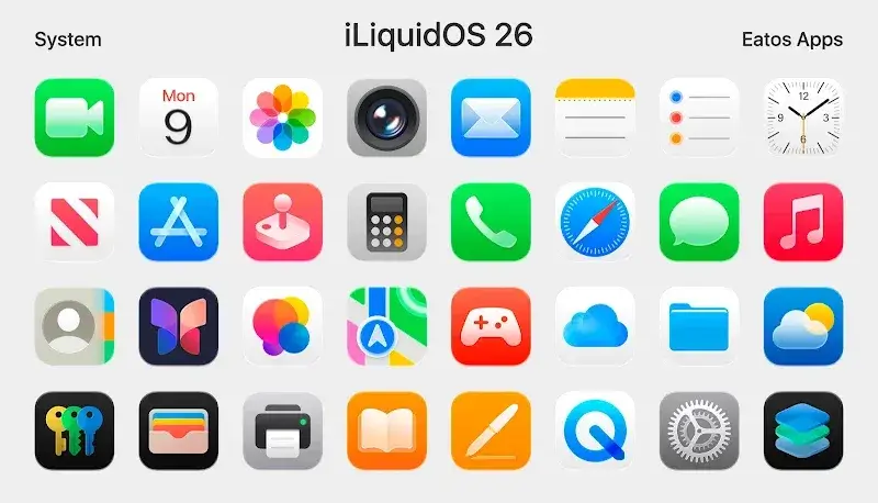 iLiquidOS 26 - Icon Pack (iLiquidOS) screenshot 1