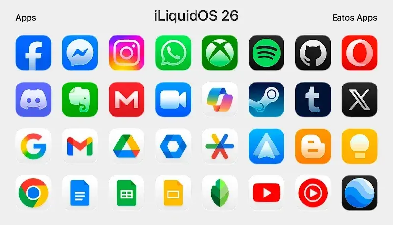 iLiquidOS 26 - Icon Pack (iLiquidOS) screenshot 1