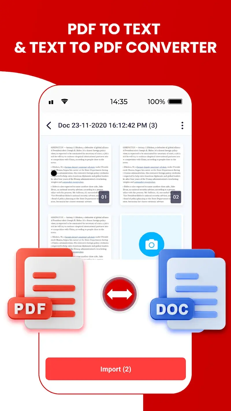 Image to PDF Converter screenshot 1