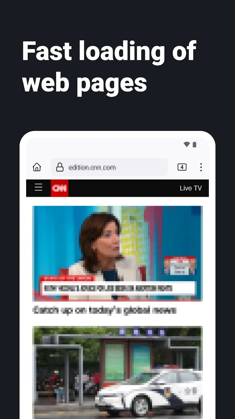 Internet Web Browser - ZEUS screenshot 1