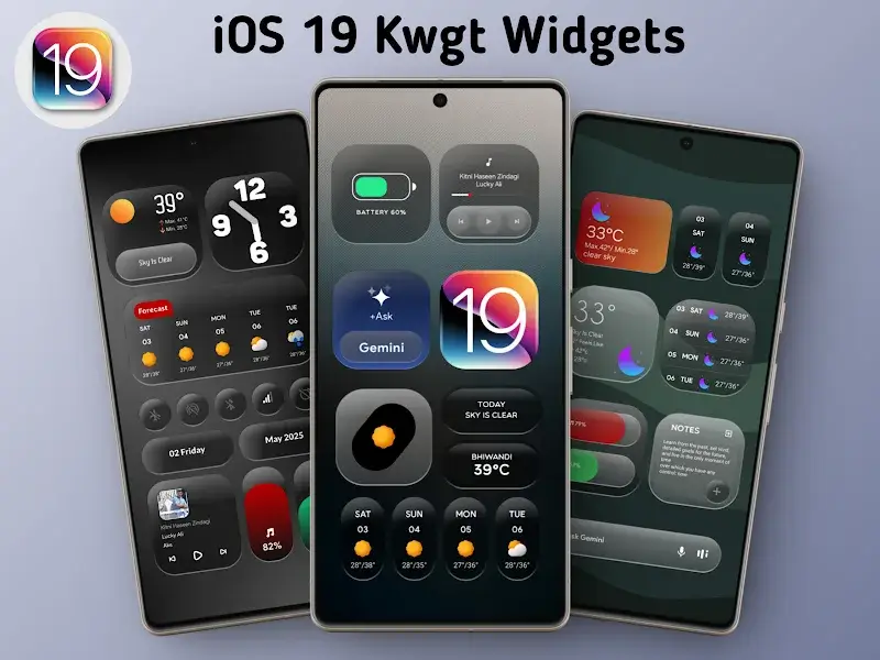 iOS 19 Kwgt screenshot 1