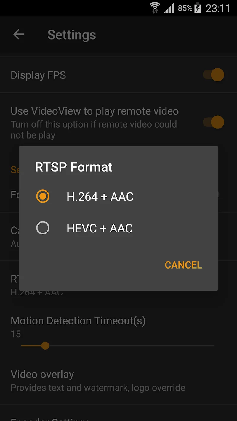 IP Camera Pro screenshot 1