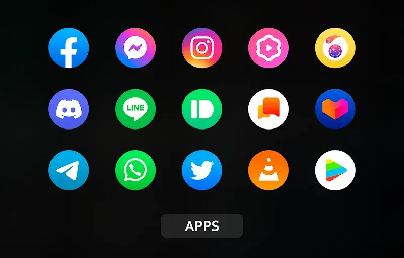 iPear Pro - Icon Pack (Round) screenshot 1