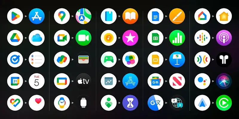 iPear Pro - Icon Pack (Round) screenshot 1