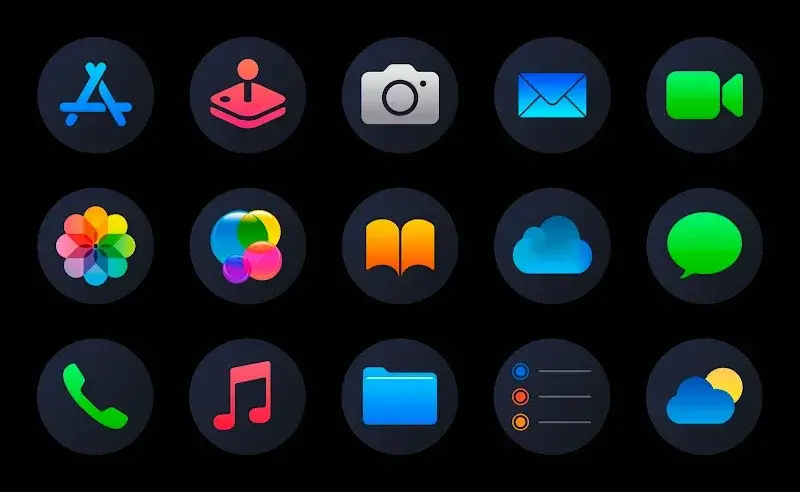 iPlum - Icon Pack (Round) screenshot 1