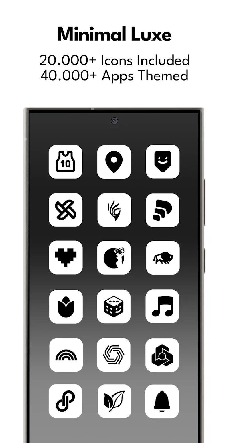 iWhite OS Icon Pack screenshot 1