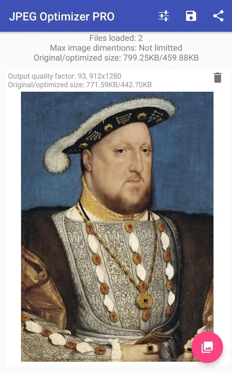 JPEG Optimizer PRO screenshot 1