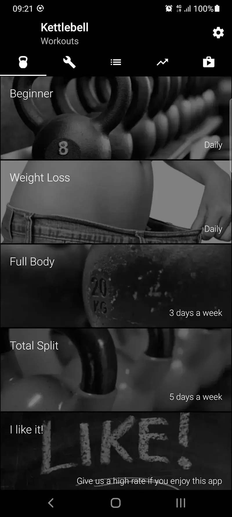 Kettlebell Home Workout screenshot 1