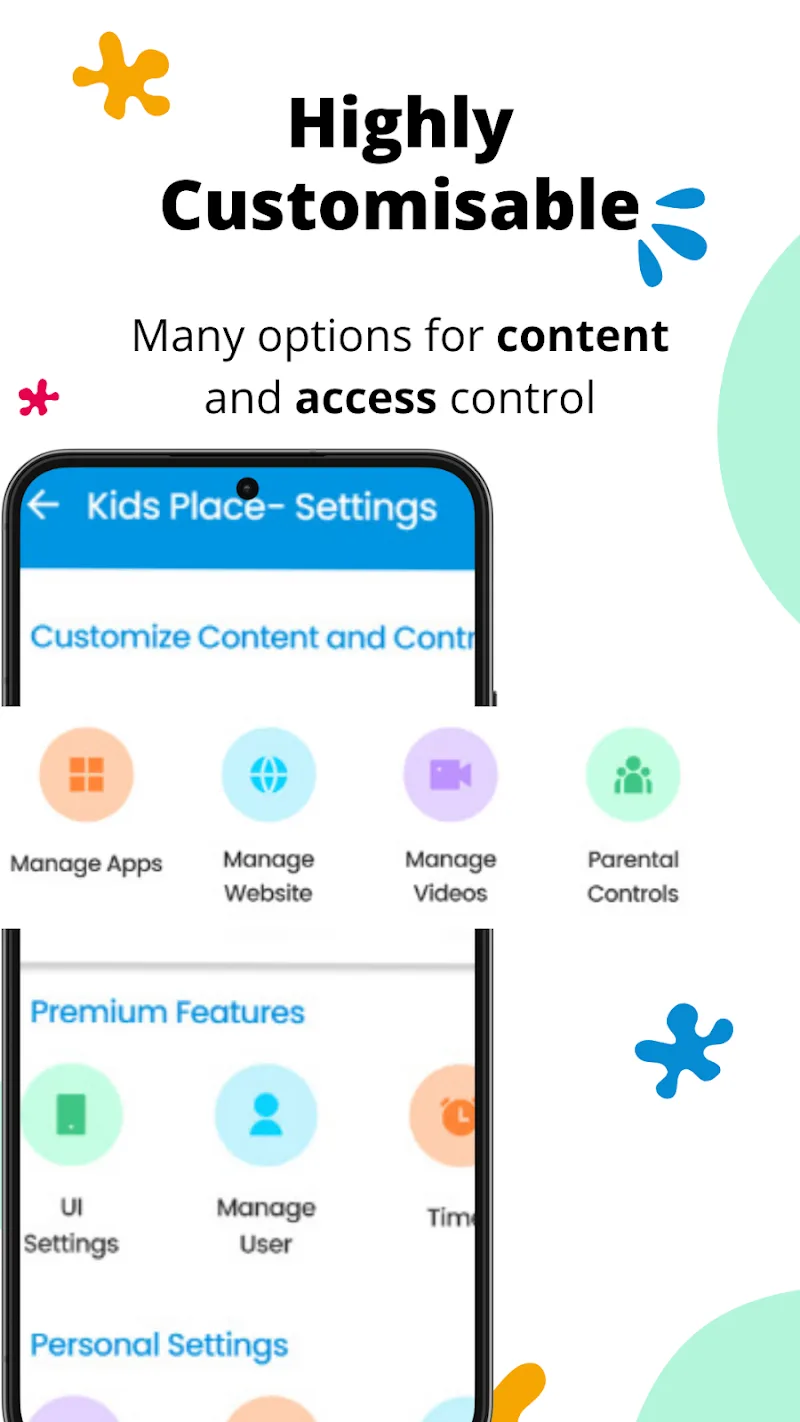 Kids Place Parental Control screenshot 1