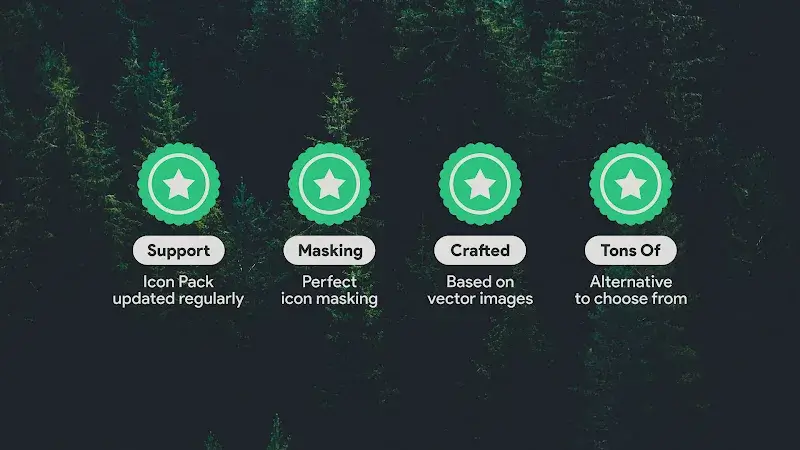 Klepon: Dark Icon Pack screenshot 1