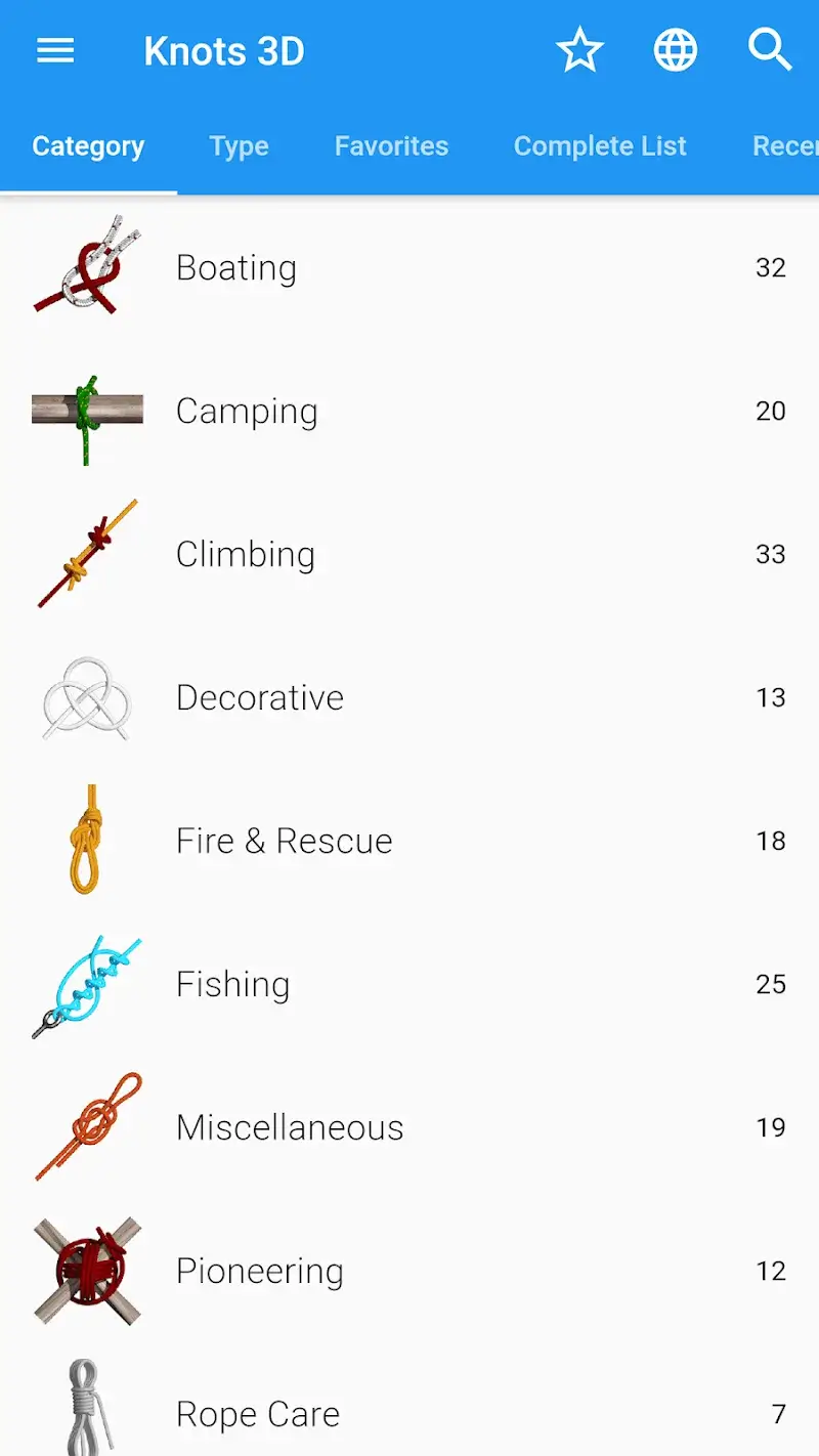 Knots 3D screenshot 1