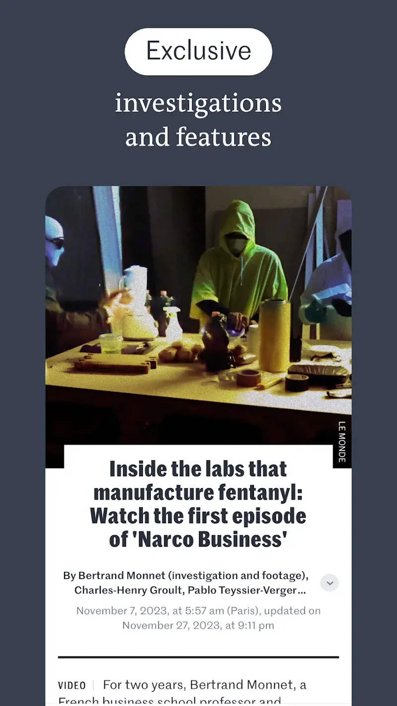 Le Monde screenshot 1