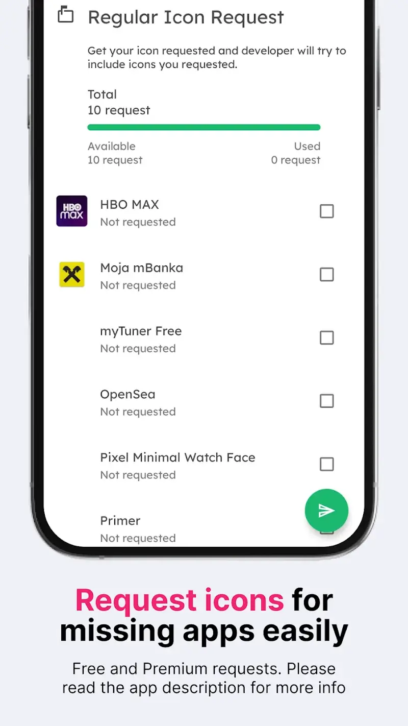 Lena Black - Glyph Icon Pack screenshot 1