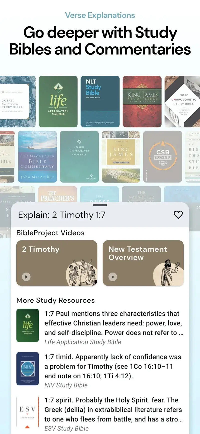 Life Bible screenshot 1
