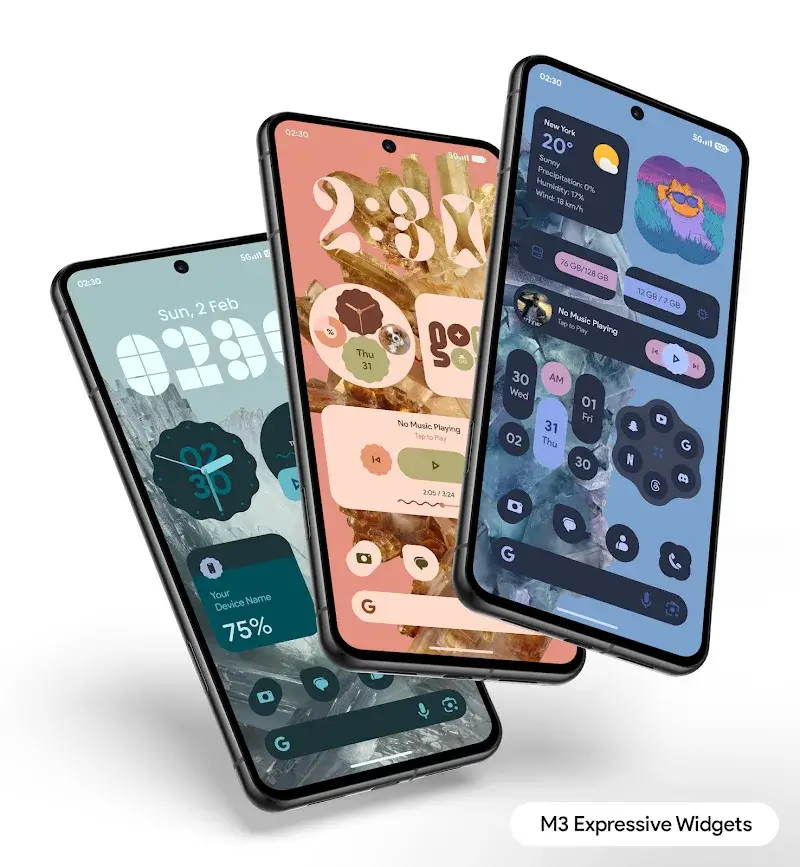 M3 Expressive Widgets screenshot 1