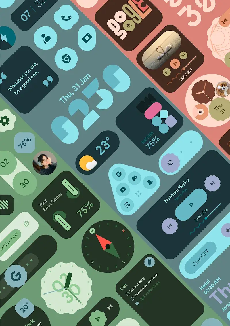 M3 Expressive Widgets screenshot 1