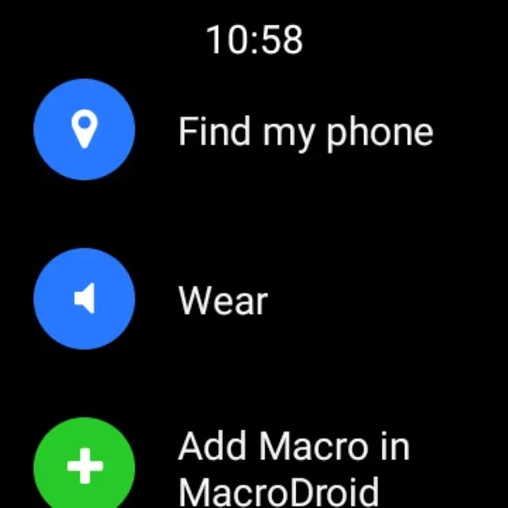 MacroDroid screenshot 1