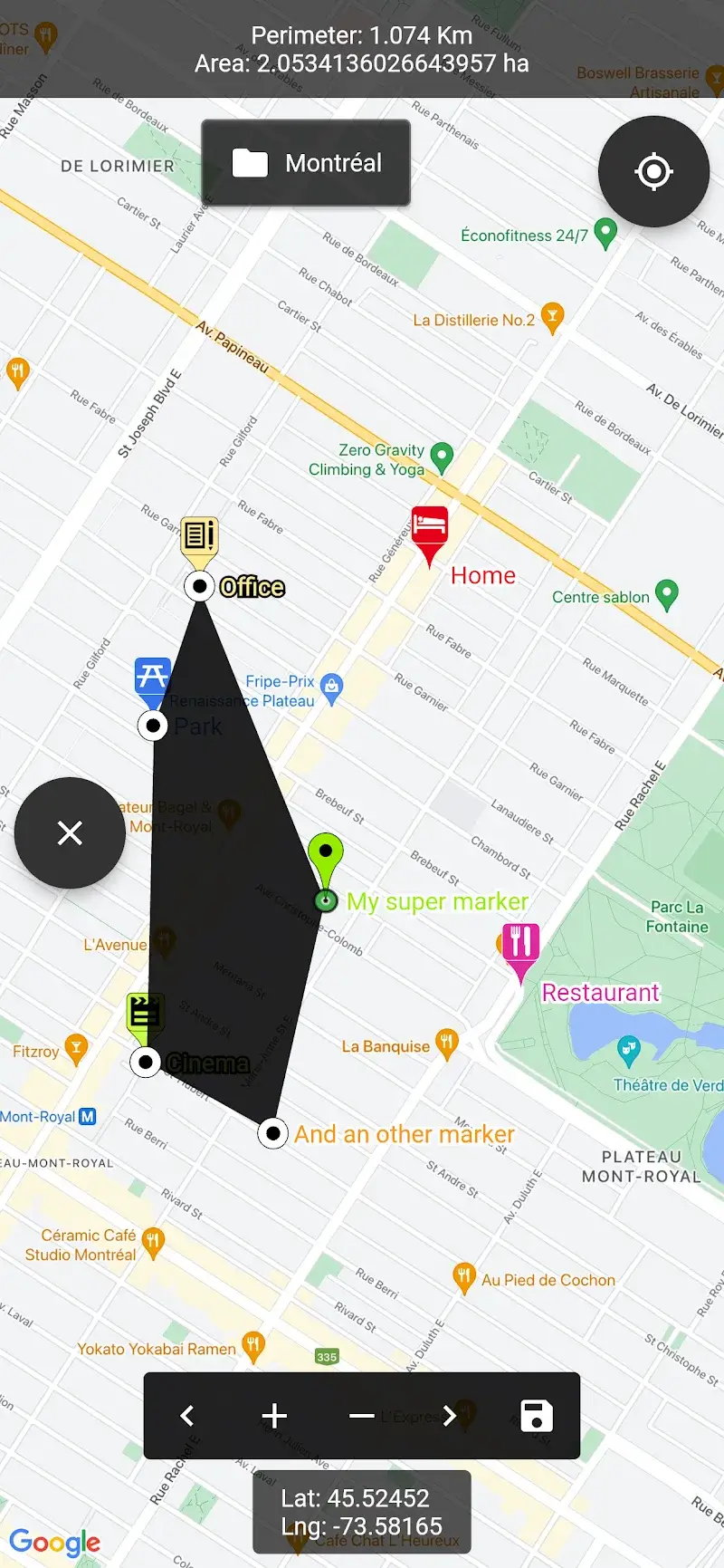 Map Marker screenshot 1