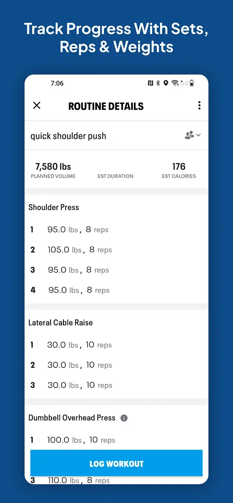 Map My Fitness Workout Tracker screenshot 1