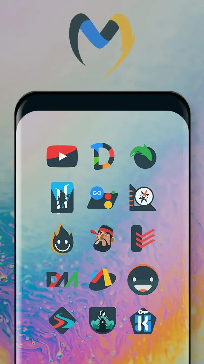 Material UI Dark Icon Pack screenshot 1