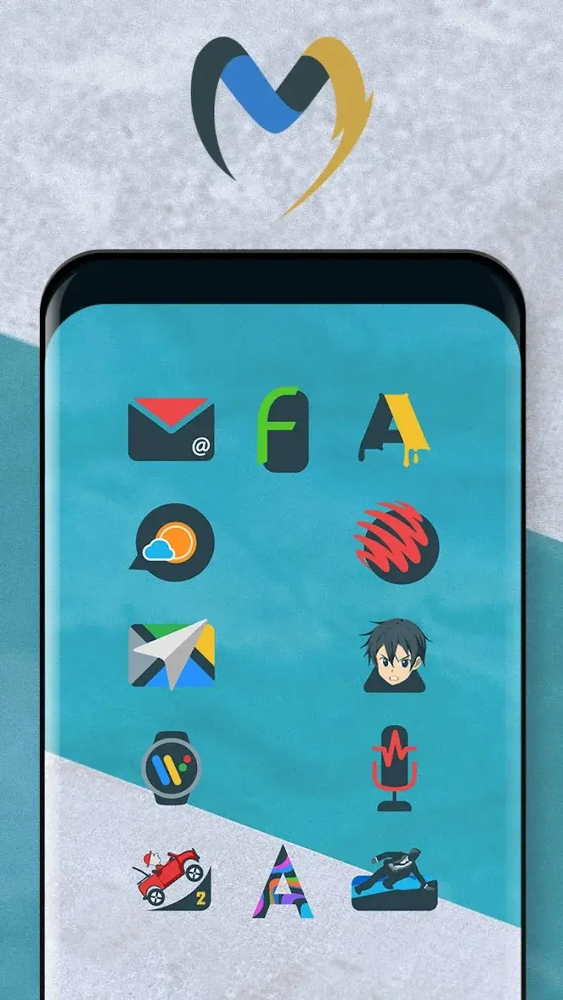 Material UI Dark Icon Pack screenshot 1
