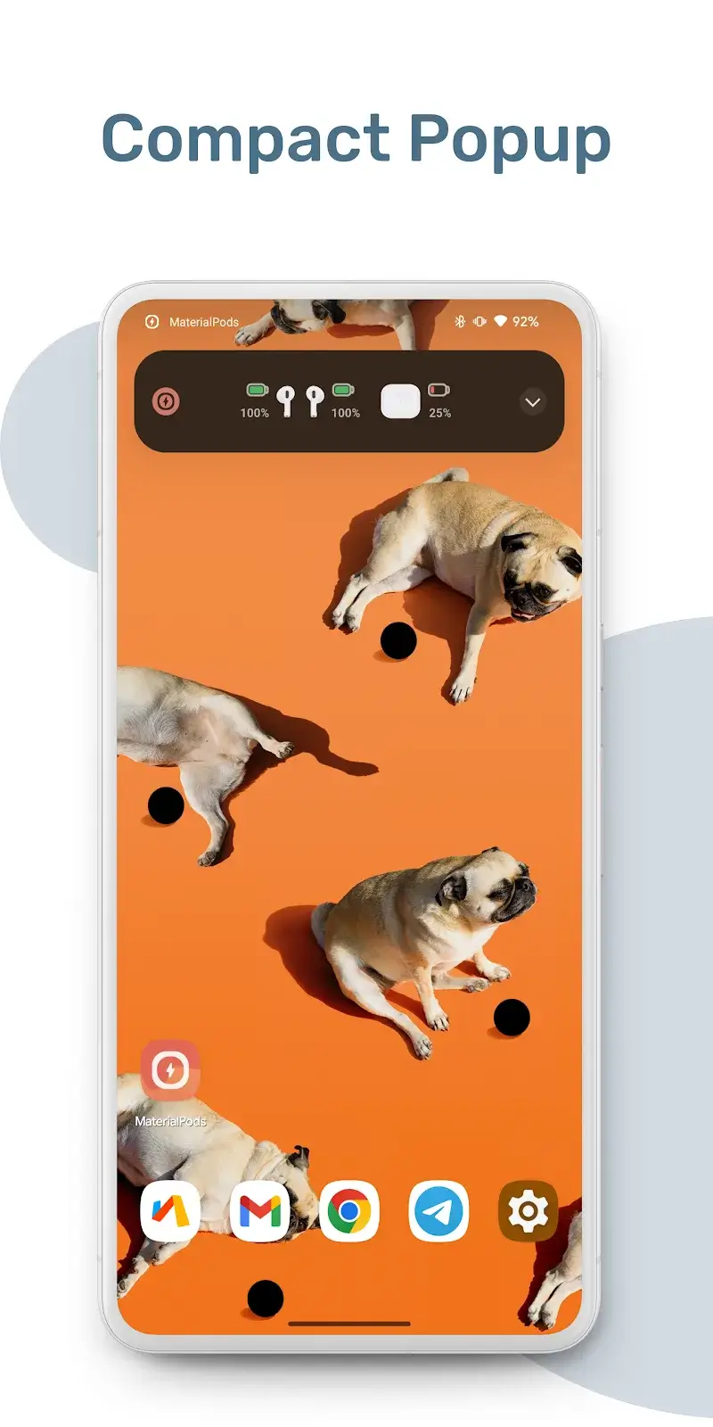 MaterialPods screenshot 1