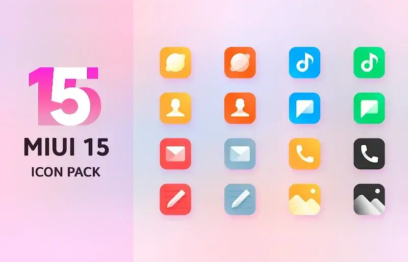 Mi15 - Icon Pack screenshot 1