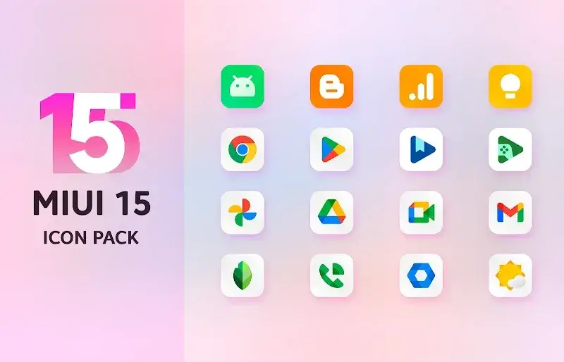 Mi15 - Icon Pack screenshot 1
