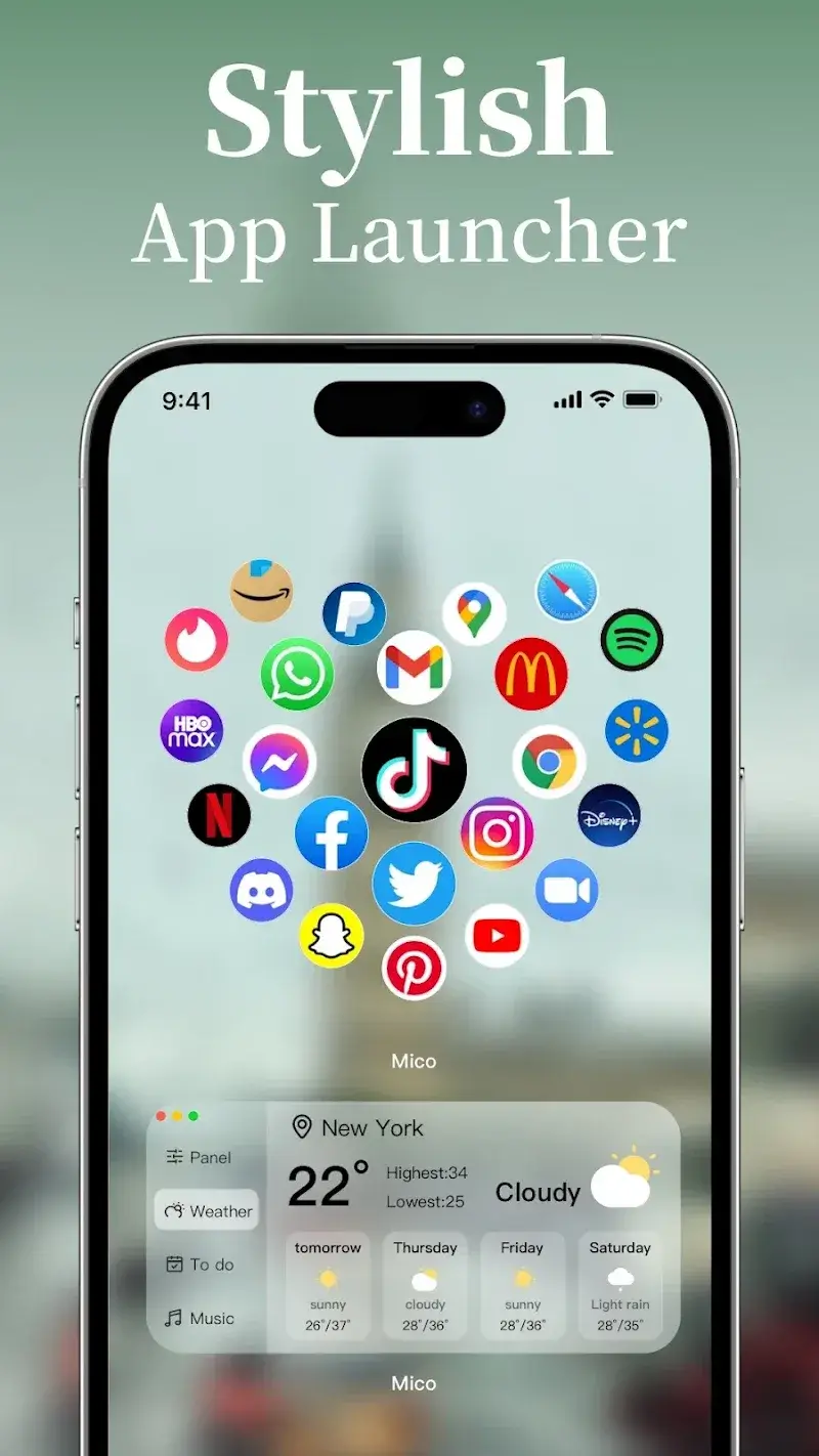 Mico Live Wallpaper screenshot 1