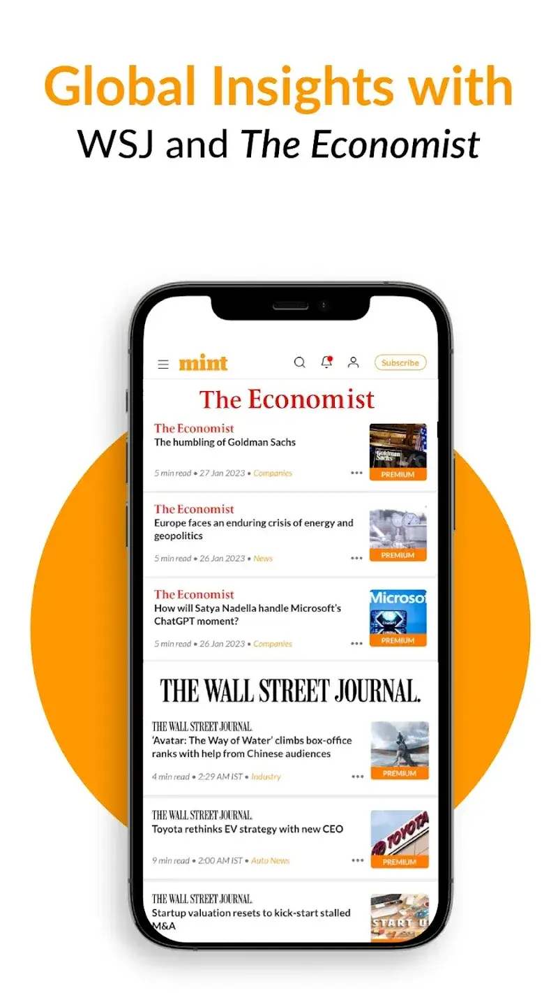 Mint - Business & Market News screenshot 1