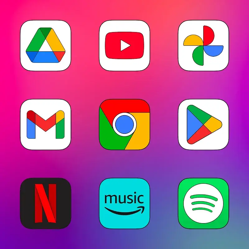 MIUI HD - Icon Pack screenshot 1