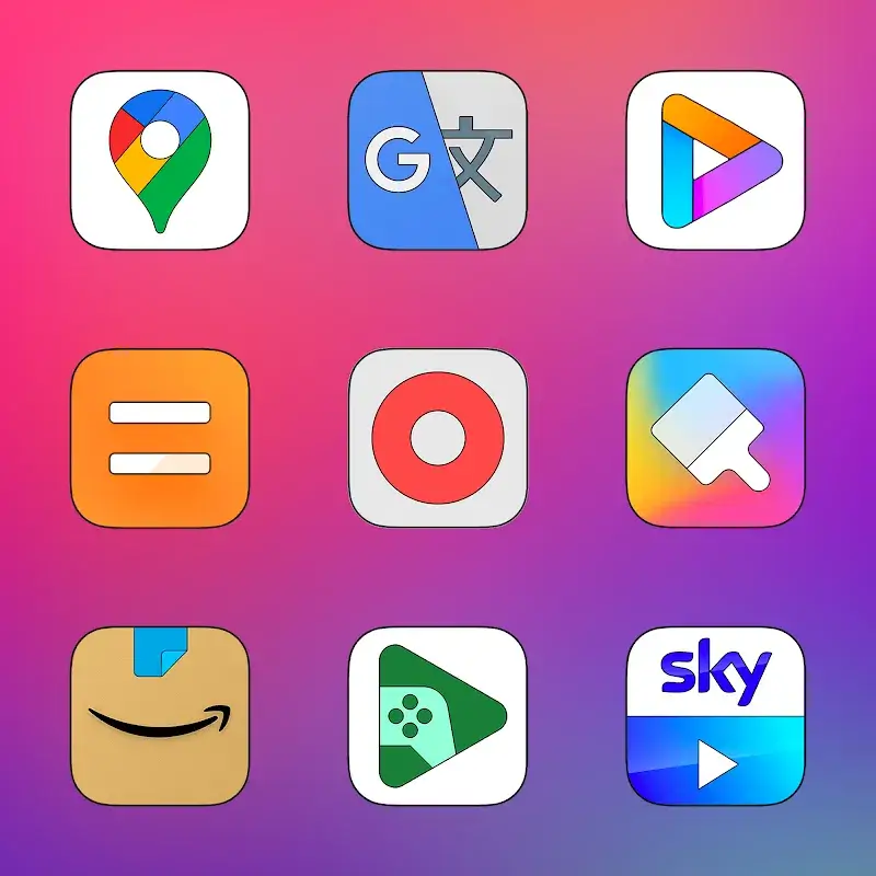 MIUI HD - Icon Pack screenshot 1