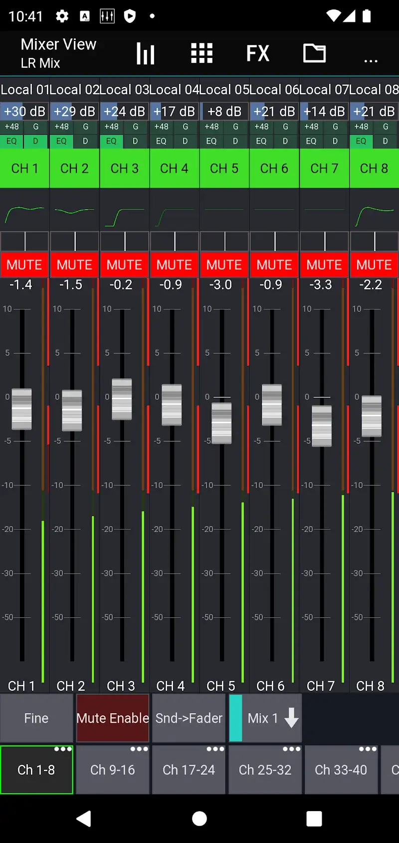Mixing Station screenshot 1