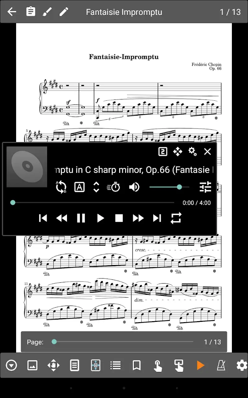 MobileSheets Trial screenshot 1