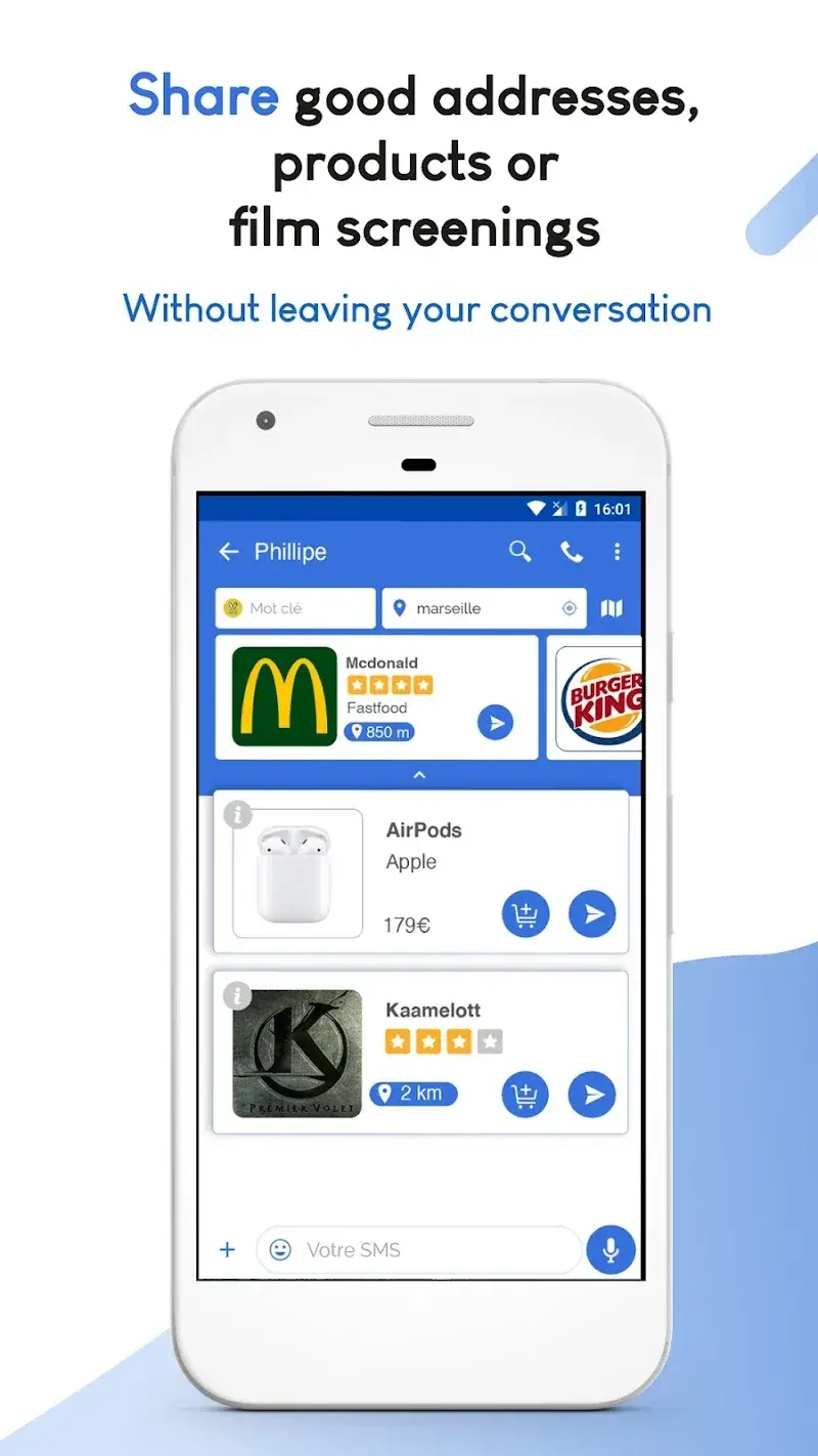 Mood SMS screenshot 1