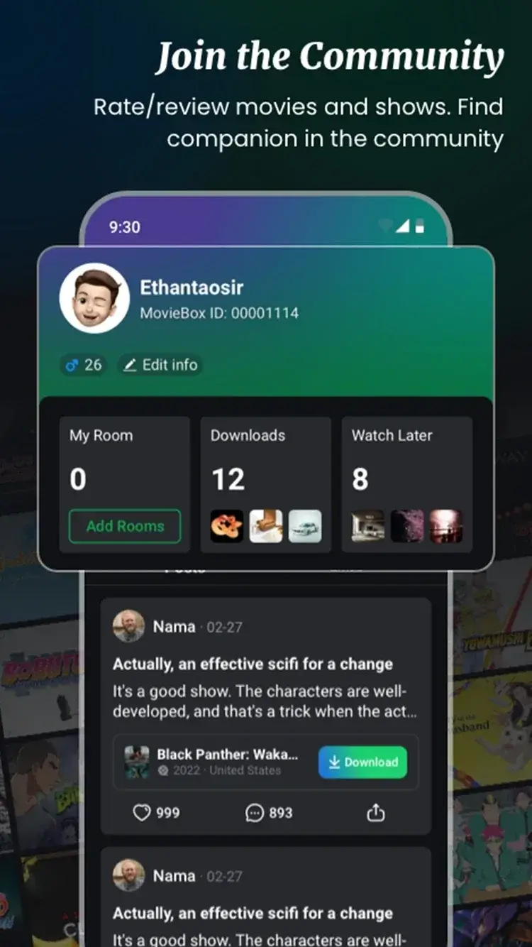 MovieBox screenshot 1