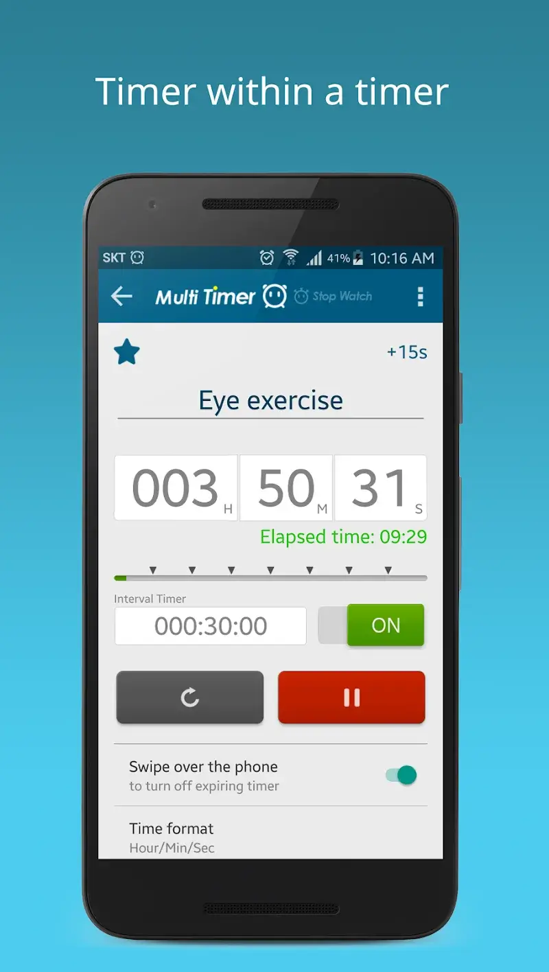 Multi Timer StopWatch screenshot 1