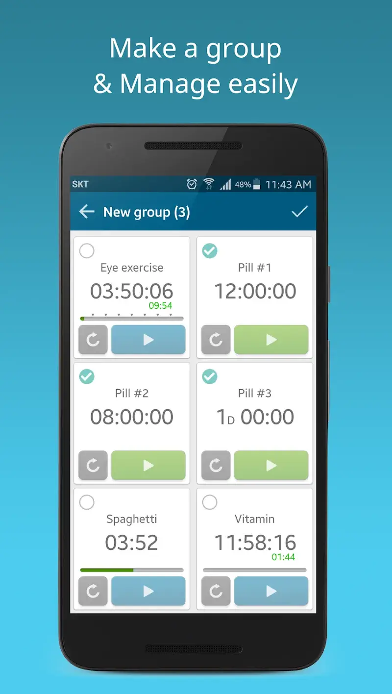 Multi Timer StopWatch screenshot 1
