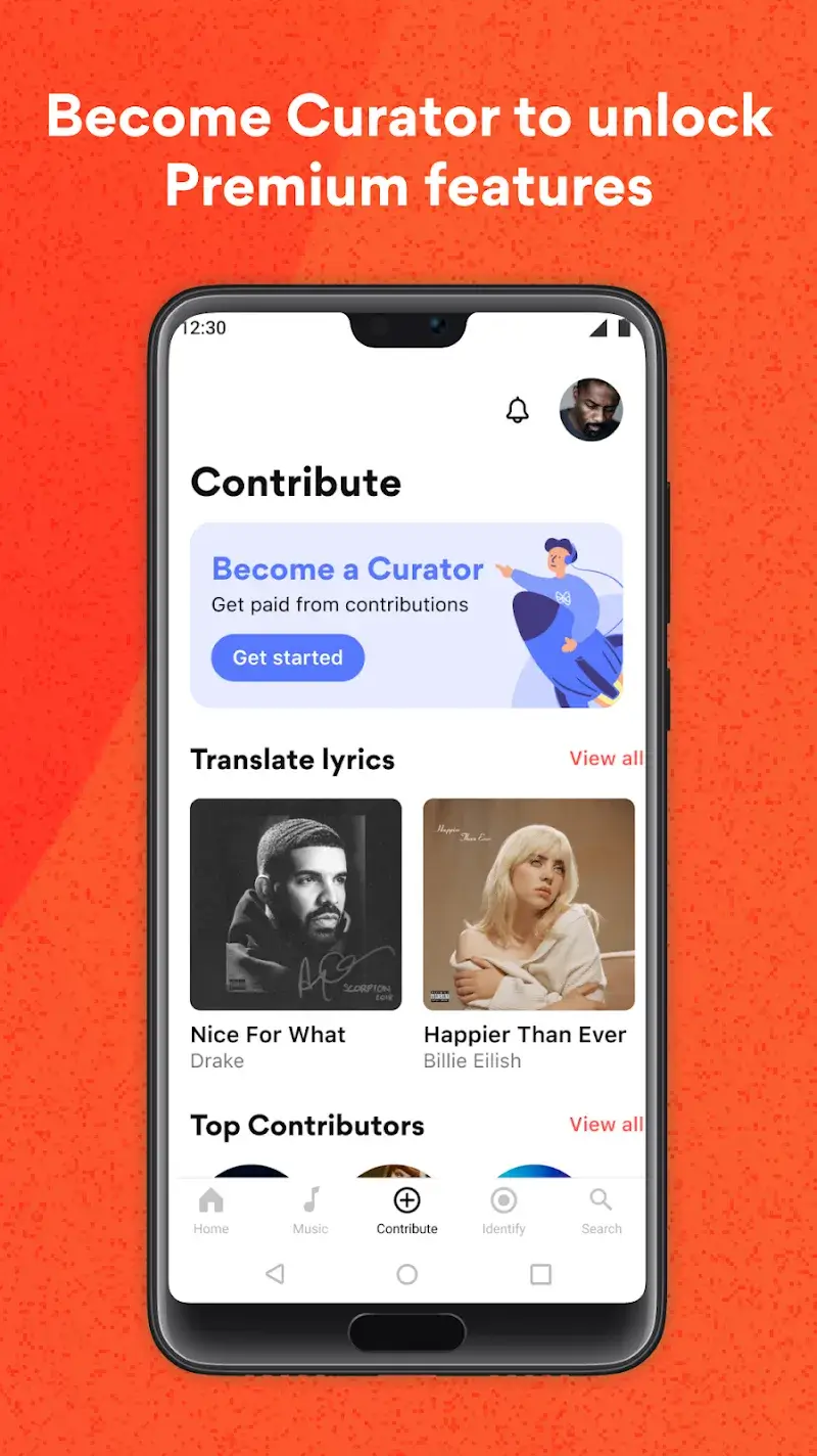 Musixmatch: lyrics finder screenshot 1