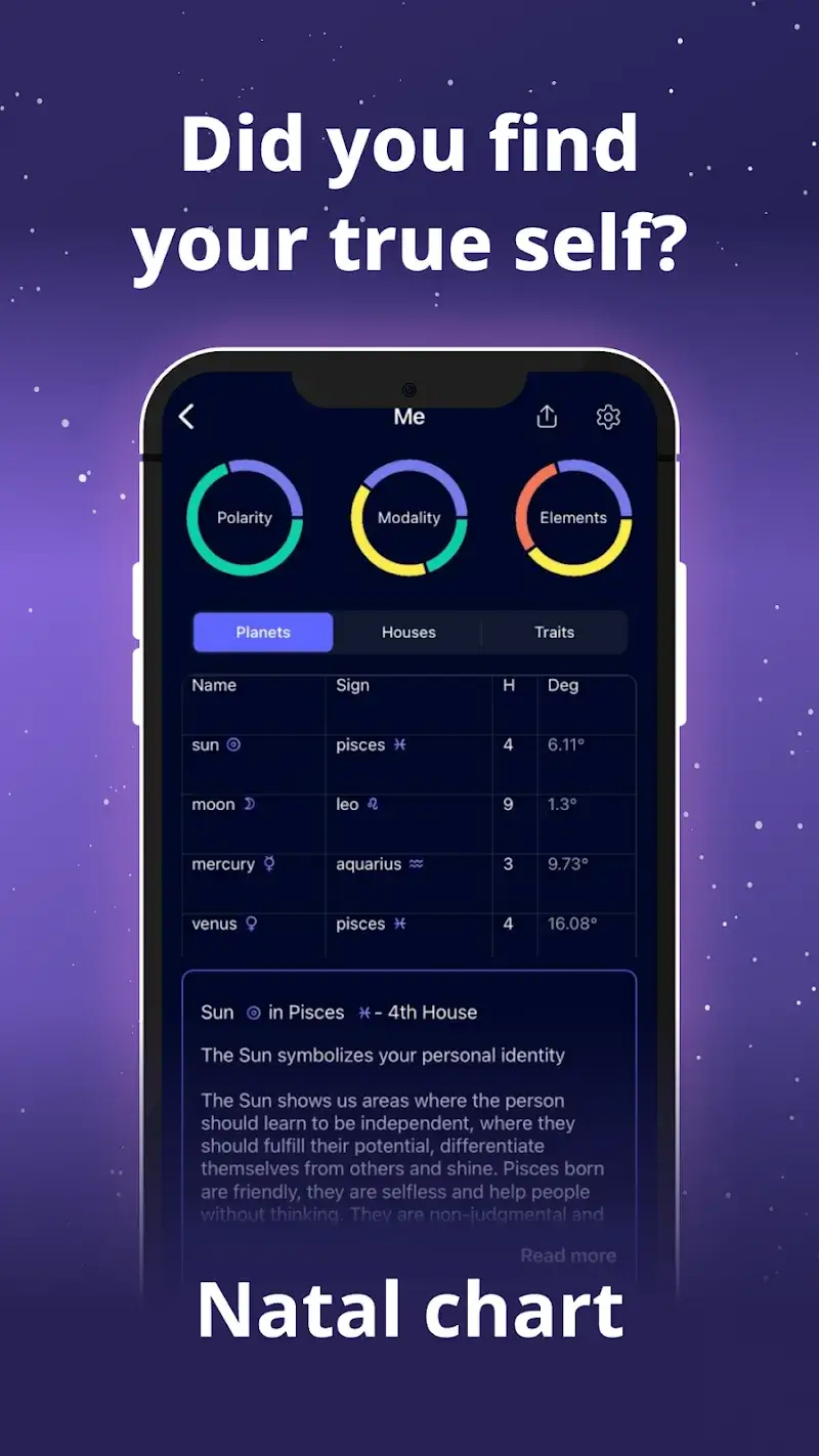 Nebula: Horoscope & Astrology screenshot 1