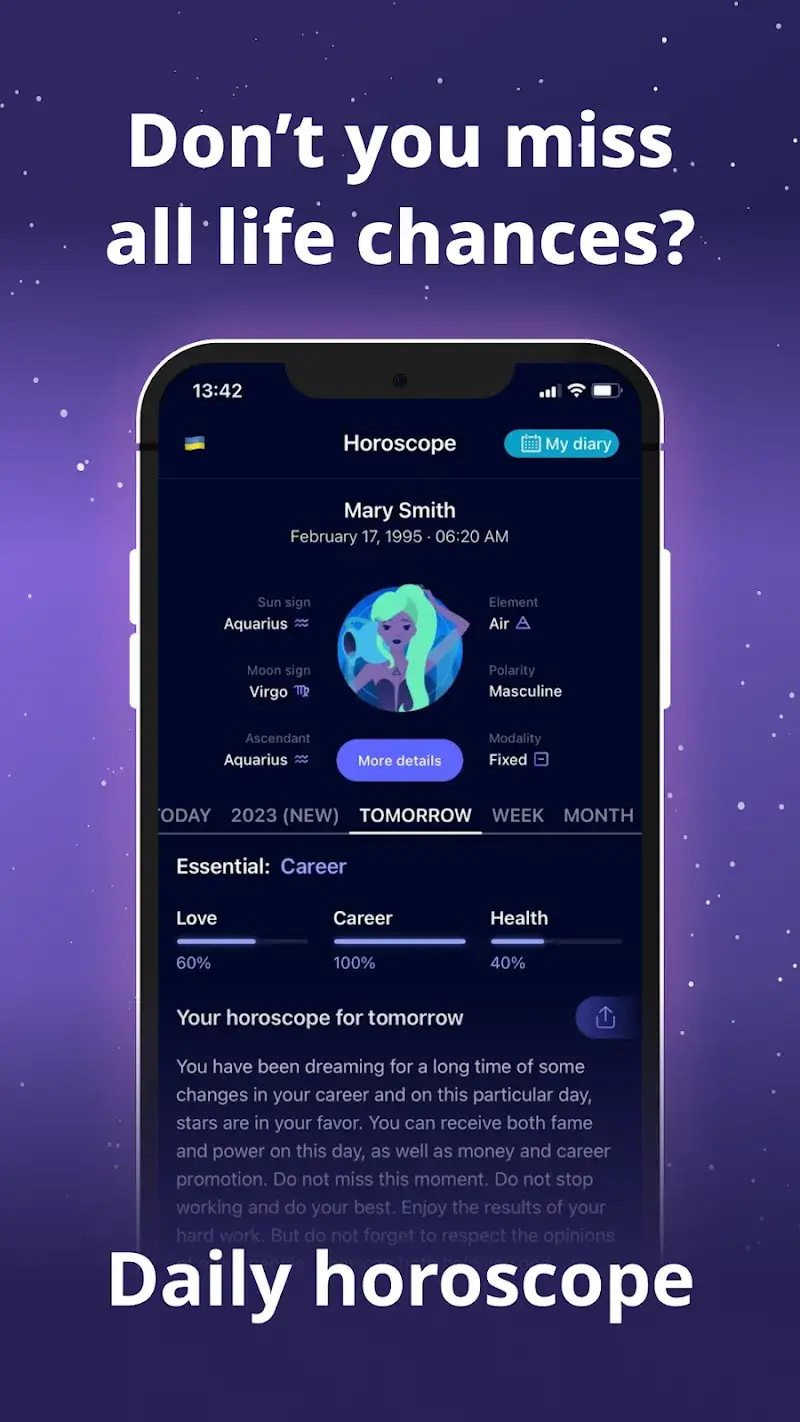 Nebula: Horoscope & Astrology screenshot 1