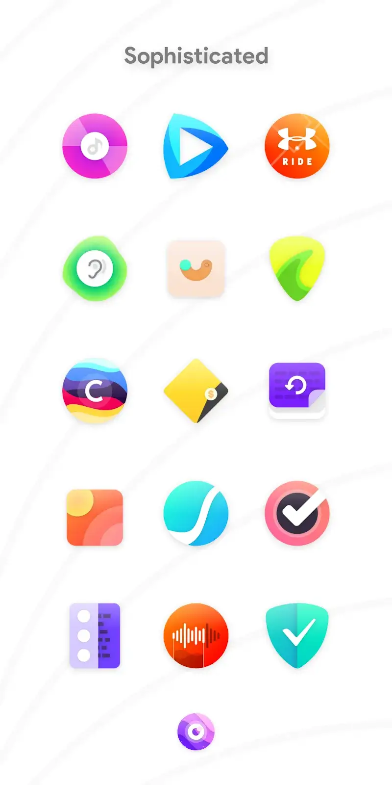 Nebula Icon Pack screenshot 1