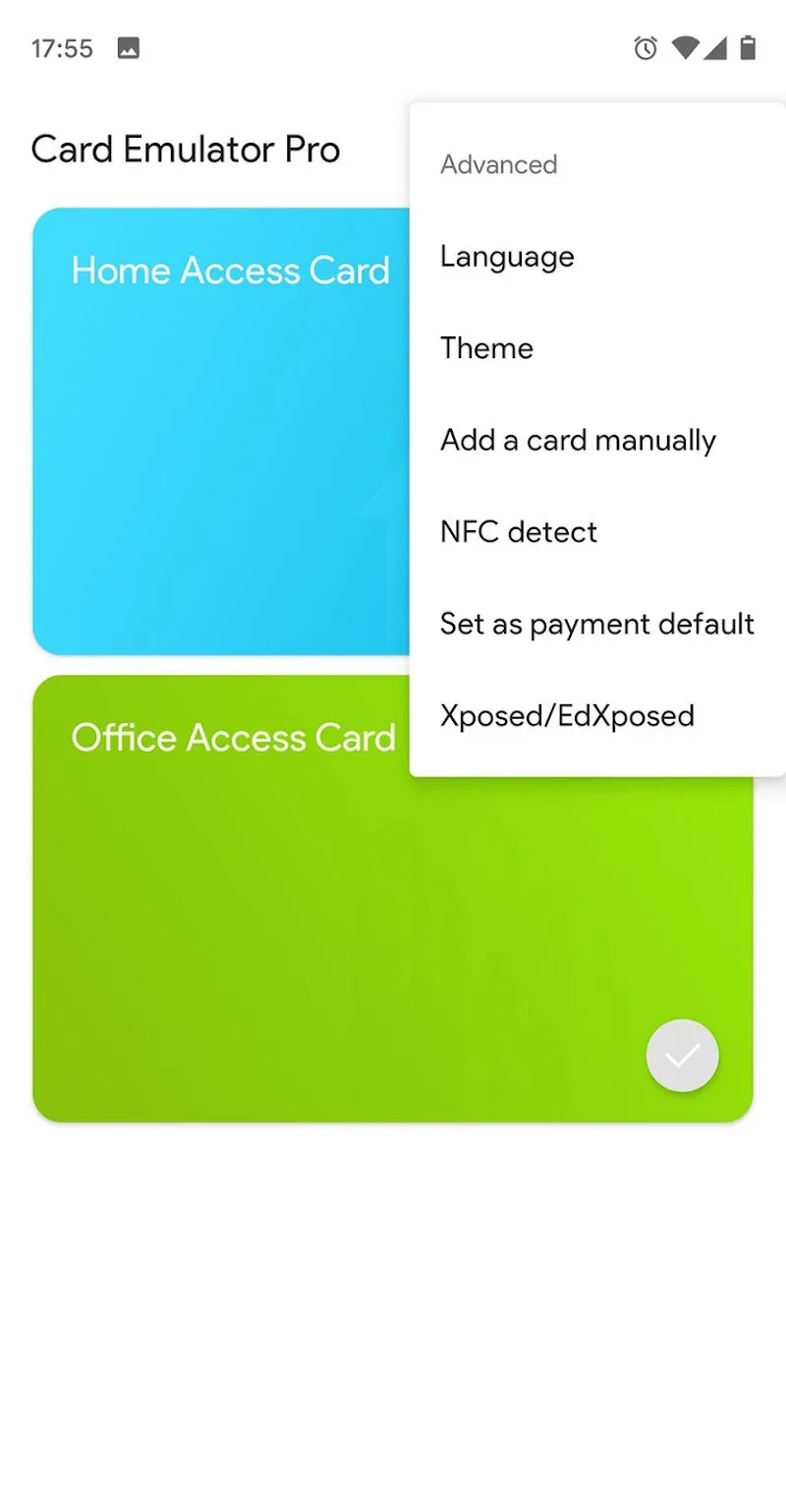 NFC Card Emulator Pro (Root) screenshot 1