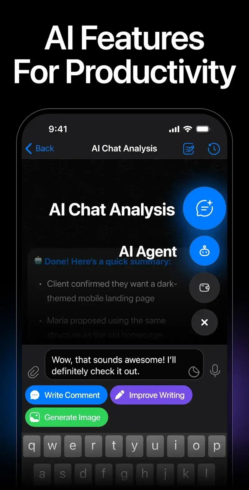 Nicegram: Secure AI Messenger screenshot 1